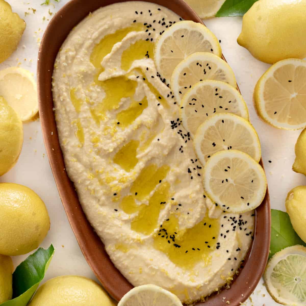 Zesty Lemon Garlic Hummus: Bright, Creamy & Versatile Dip